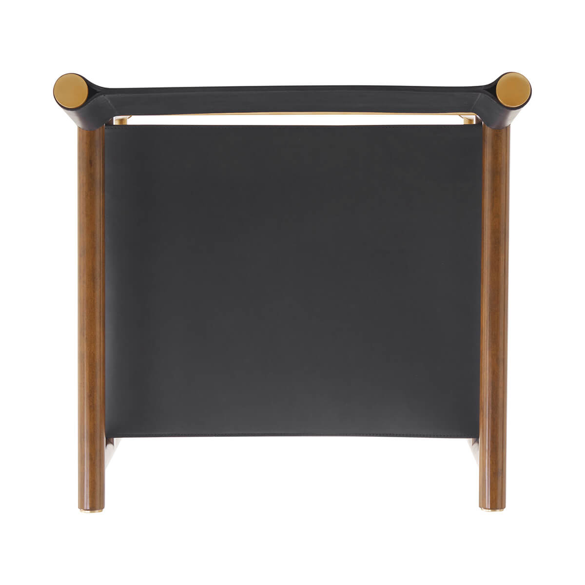 Top view of the modern director's desk chair