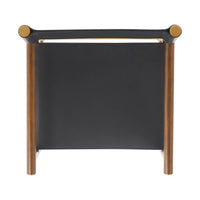 Top view of the modern director's desk chair