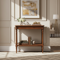 Georgian Rectangular Walnut Side Table