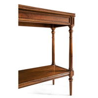 Georgian Rectangular Walnut Side Table