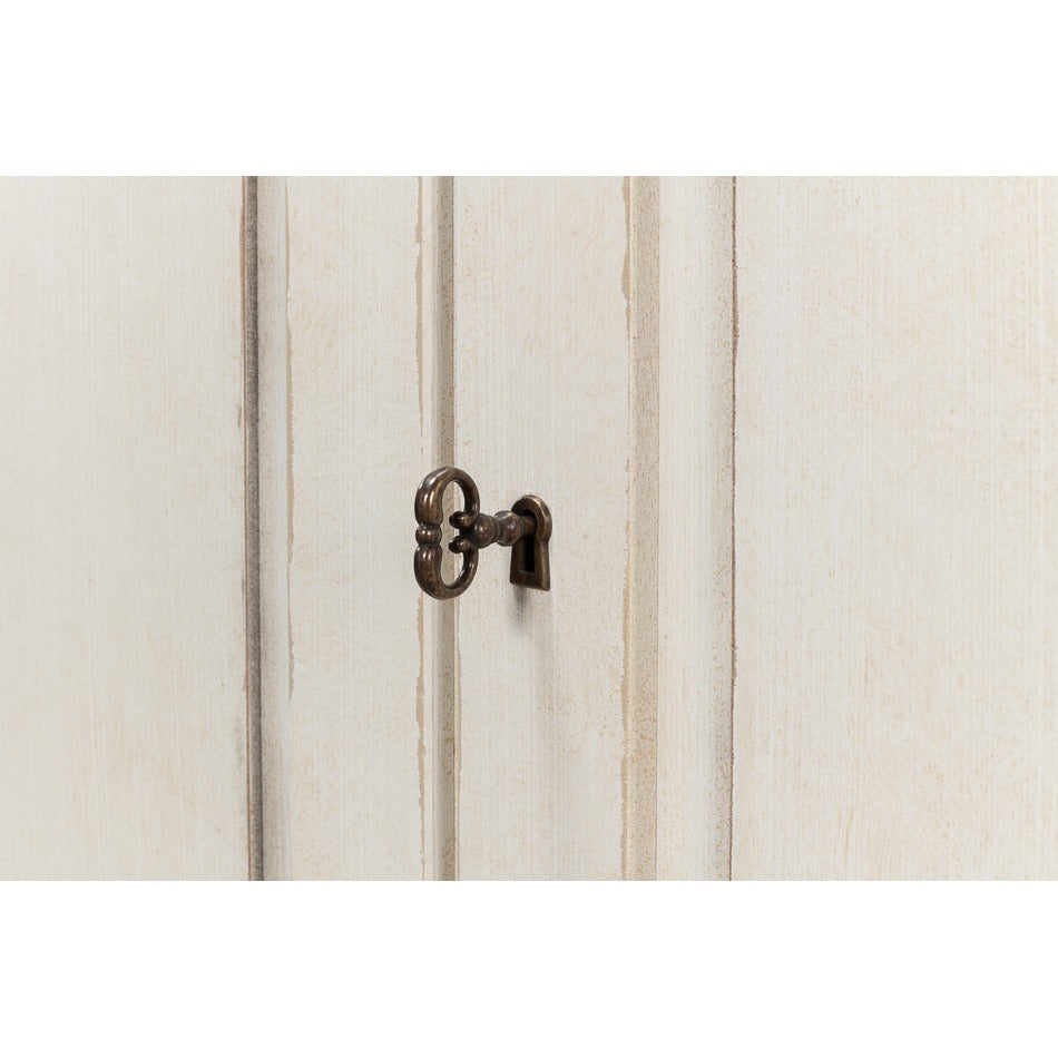French Country Sideboard, 96" – White and Grey - additional view