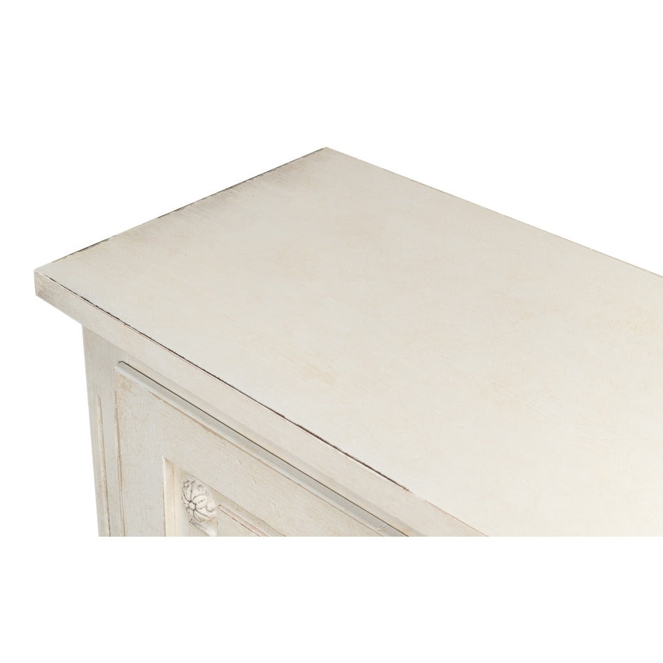 French Country Sideboard, 96" – Antiqued White - additional view