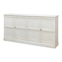 White Wood Buffet