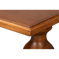 Antiqued Italian Trestle Dining Table, 84