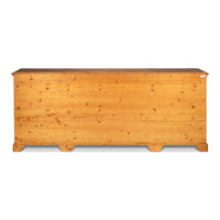 French Provincial Wall Cabinet - Antiqued Walnut with Carved Crest Medallions - additional view