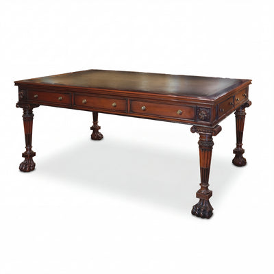 Regency Leather Top Desk