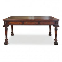 Regency Leather Top Desk