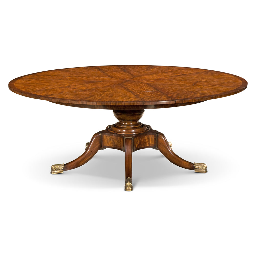 Regency Mahogany Jupe Extension Dining Table