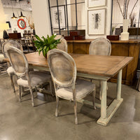 French Provincial Long Extension Dining Table
