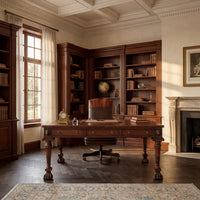Brown Leather Office Chair
