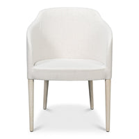 Additional view of Contemporary White Wood Chair