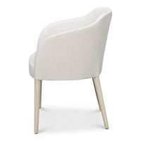 Additional view of Contemporary White Wood Chair