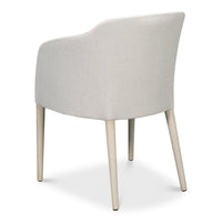 Additional view of Contemporary White Wood Chair