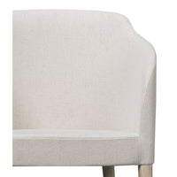 Additional view of Contemporary White Wood Chair