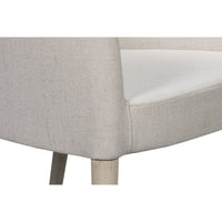 Additional view of Contemporary White Wood Chair