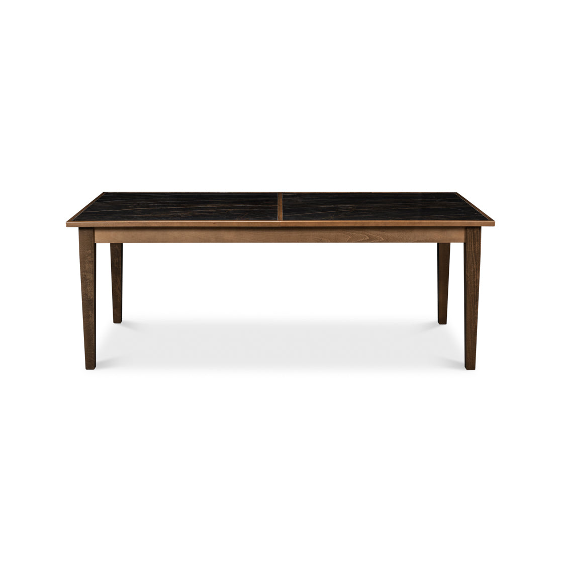 Neo Classic dining table with closed top view.