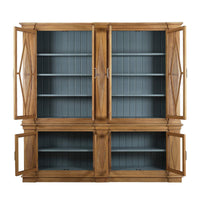 Large Neoclassic Wooden Bookcase - Homburg Interior