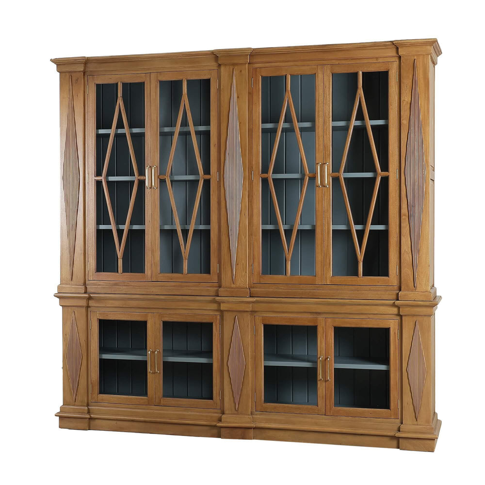 Large Neoclassic Wooden Bookcase - Homburg Interior
