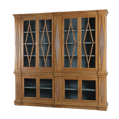 Large Neoclassic Wooden Bookcase - Homburg Interior