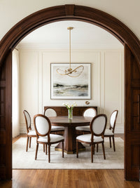 Louis XVI Dining Chairs with Oval Backs in Walnut, Sets of 2 - view 7