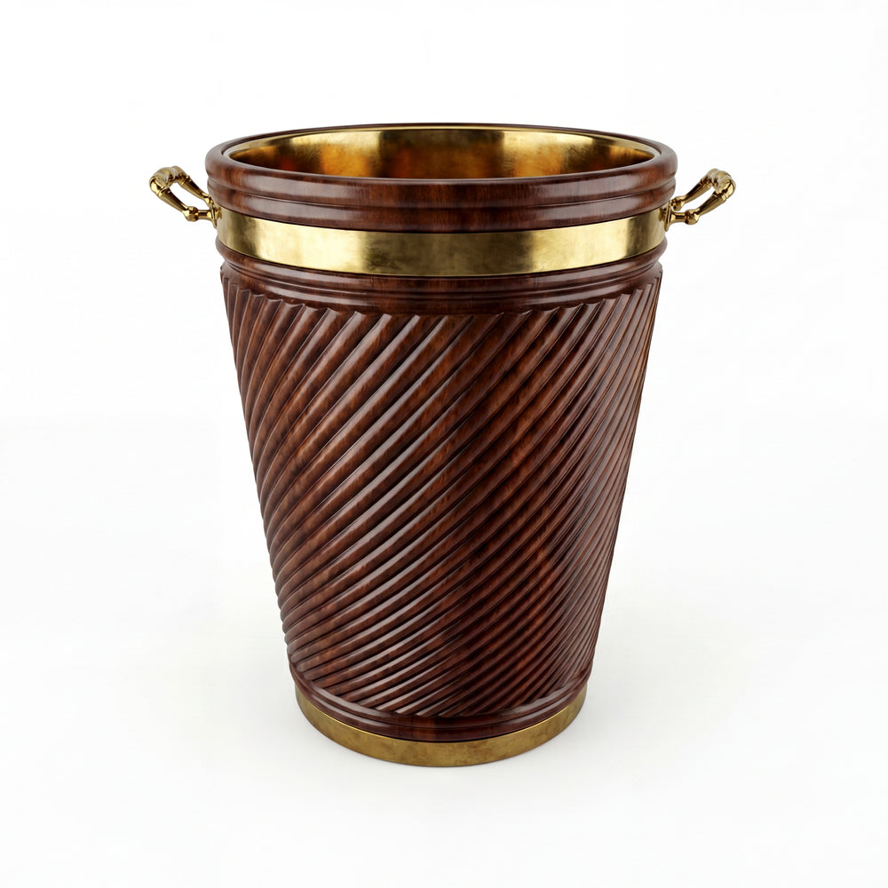 Large Irish Style Antique Peat Bucket