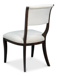 Klismos Dining Chairs with Saber Legs in Black, Sets of 2 - view 5
