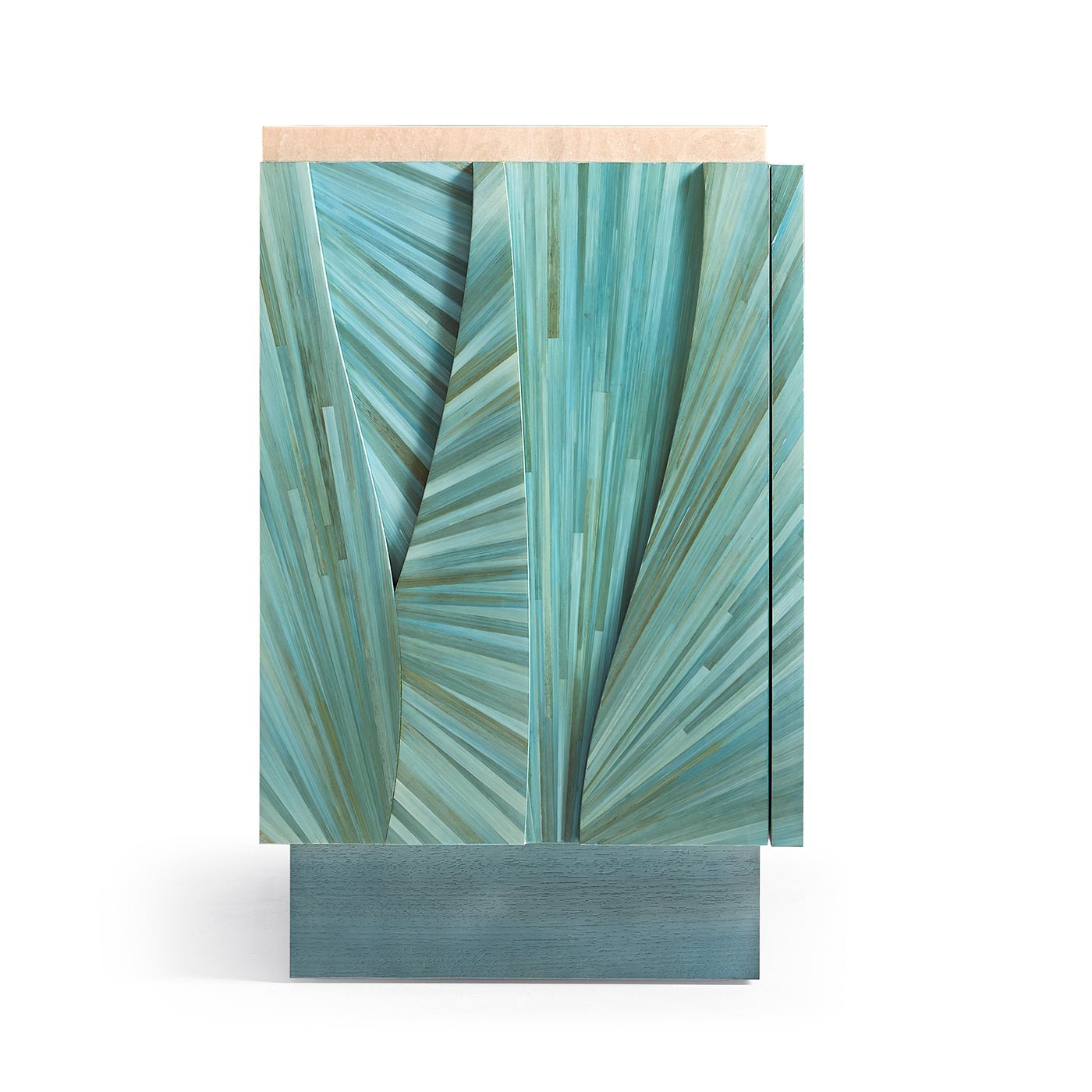 Side view of Aqua Mist console design.