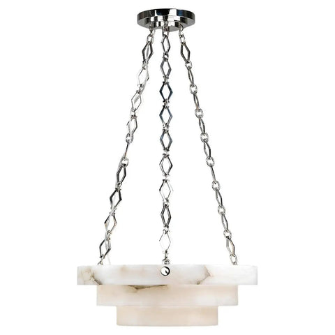Art Deco Alabaster Chandelier
