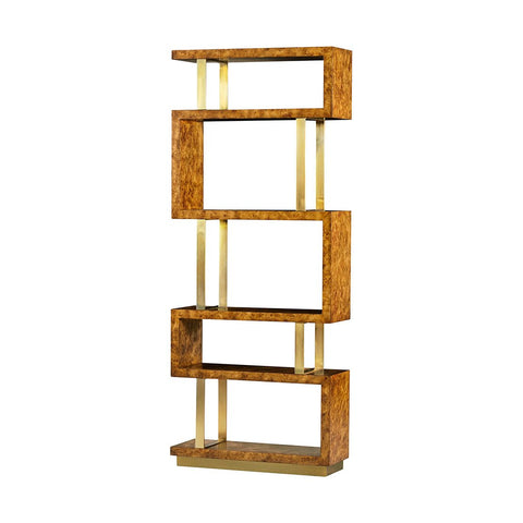 Art Deco Burl Etagere