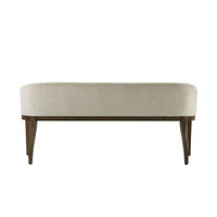 Art Deco style bench rear view