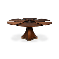 Table with two leaves extended.
