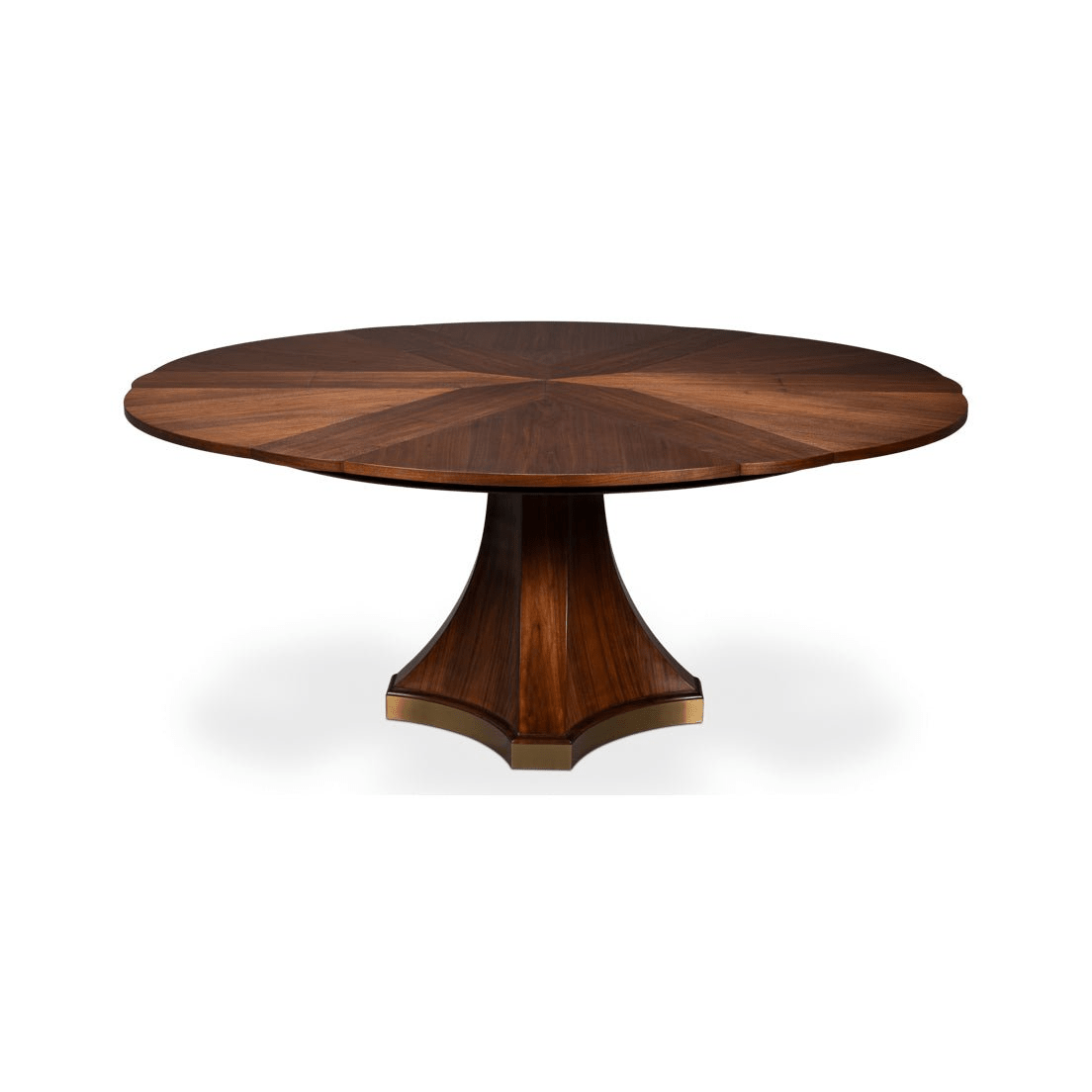 Animation of dining table expanding.
