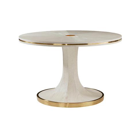 Art Deco White Center Table