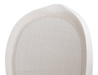 Cane Back Dining Chairs in White with Taupe Velvet, Sets of 2 - view 9