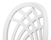 Neoclassical Dining Chairs with Ribbon Backs in White, Sets of 2 - view 6
