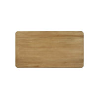 Top view of Bobbin Leg Coffee Table.