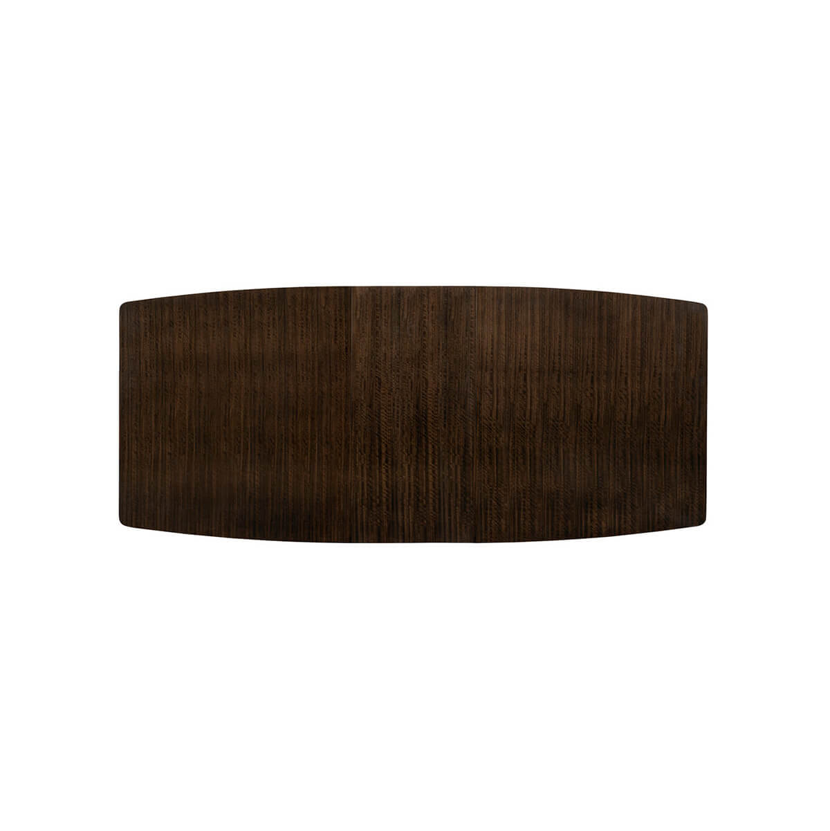 Top view of Art Deco extension dining table.