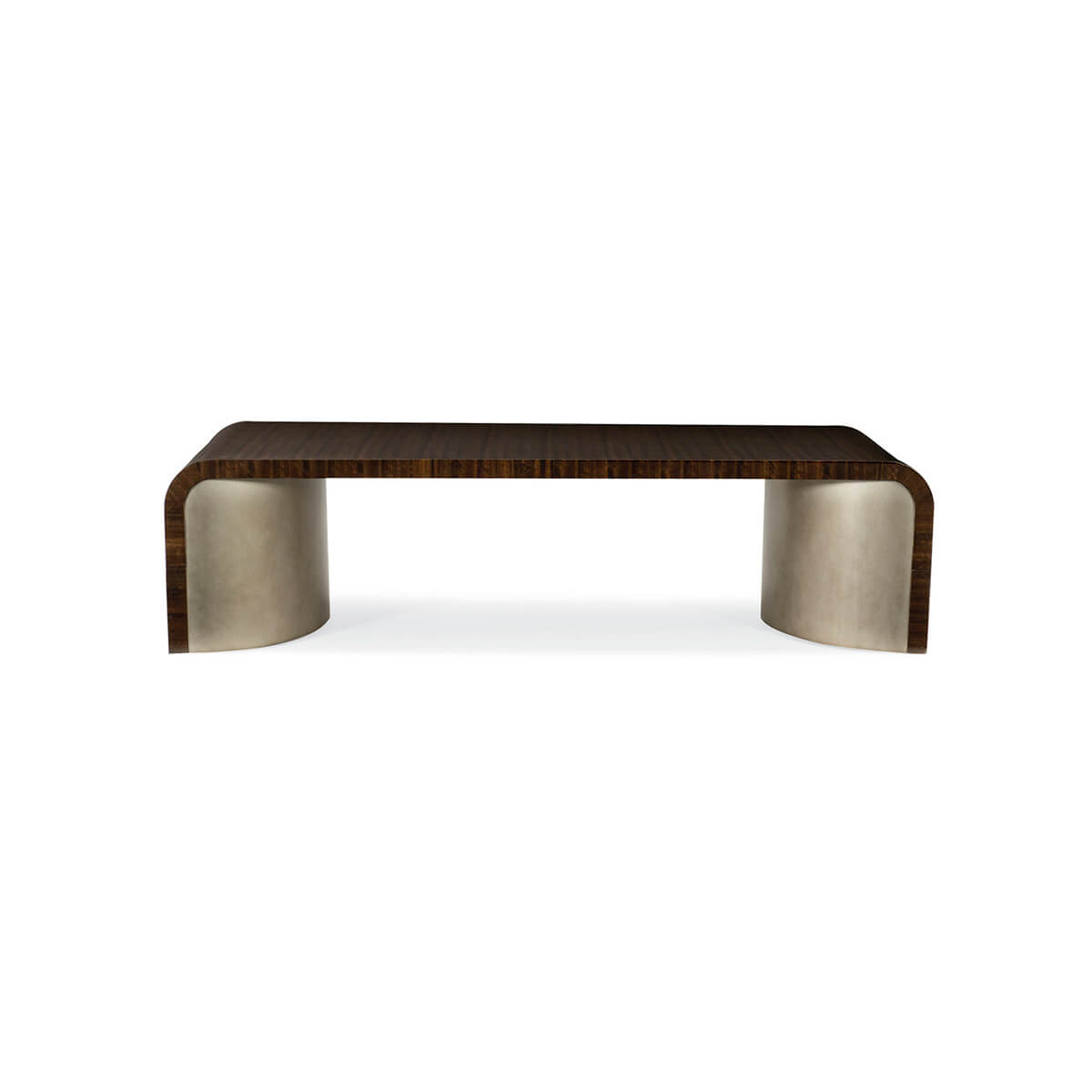 Art Deco style coffee table, front view.