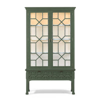 Chippendale Style Two-Door China Cabinet