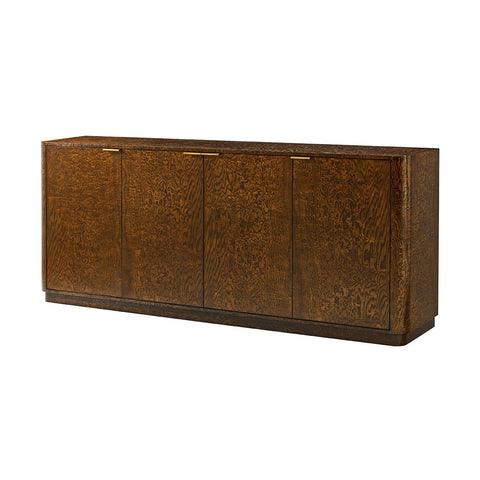 Burl Wood Art Deco Sideboard