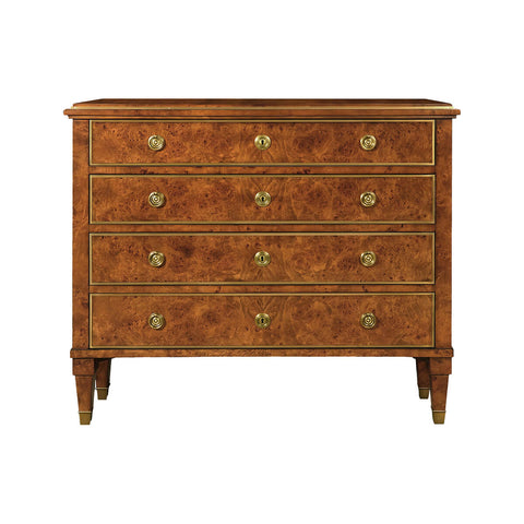 Burl Wood Chest of Drawers