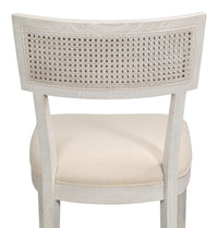Swedish Klismos Cane Back Dining Chairs in White, Sets of 2 - view 10