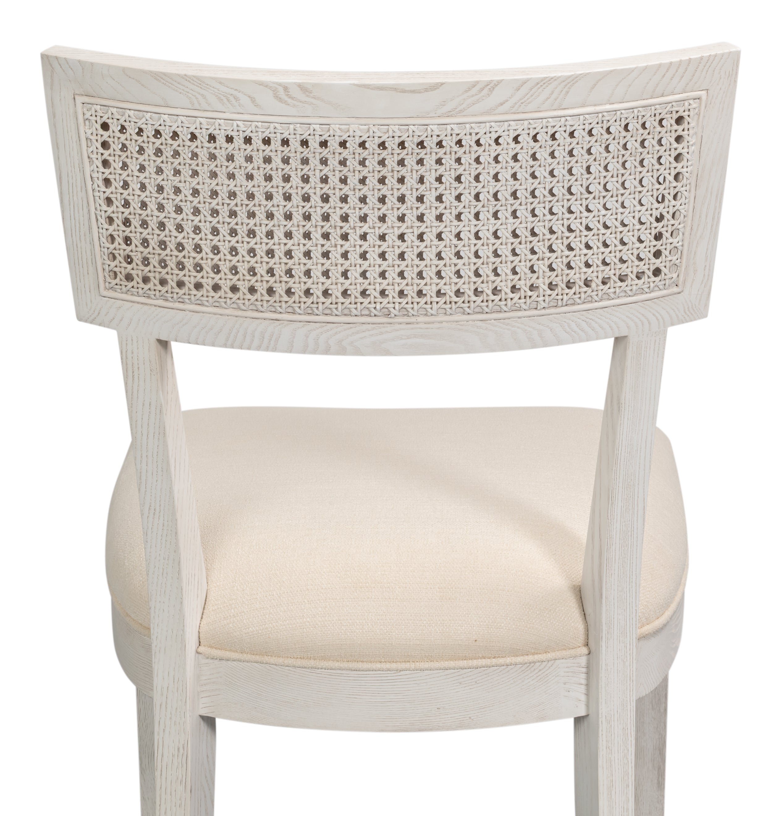 Swedish Klismos Cane Back Dining Chairs in White, Sets of 2 - view 10