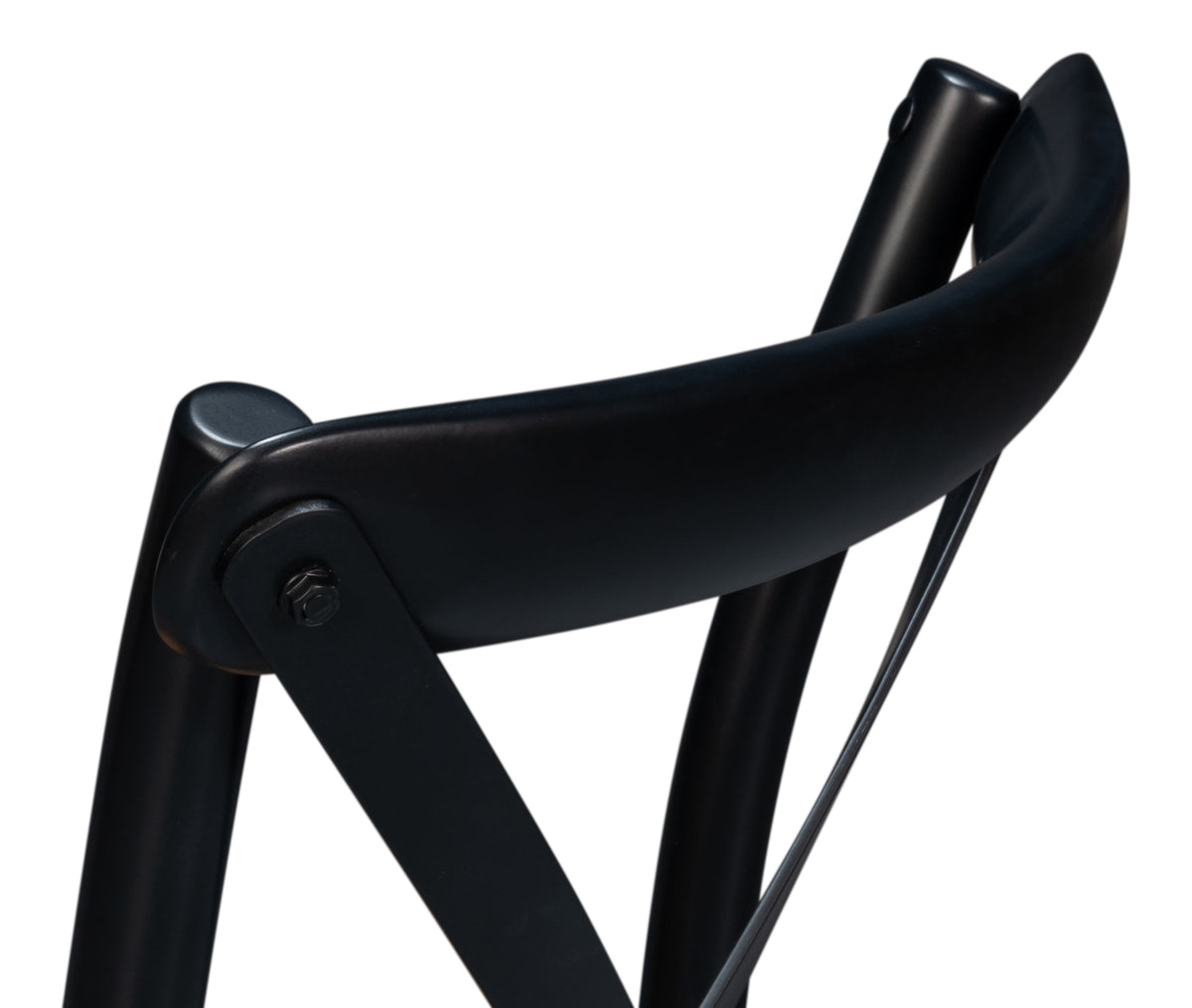 Bistro Dining Chairs in Black Bentwood with Cane Seats, Sets of 2 - view 10