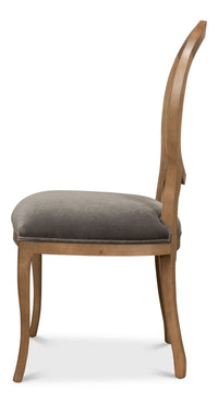 Louis XV Cane Back Dining Chairs in Driftwood, Sets of 2 - view 3
