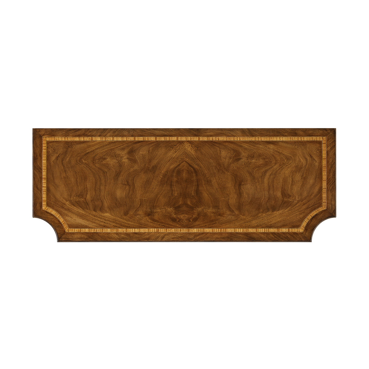 Top view of sideboard surface design.