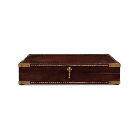 Campaign Style Leather Box