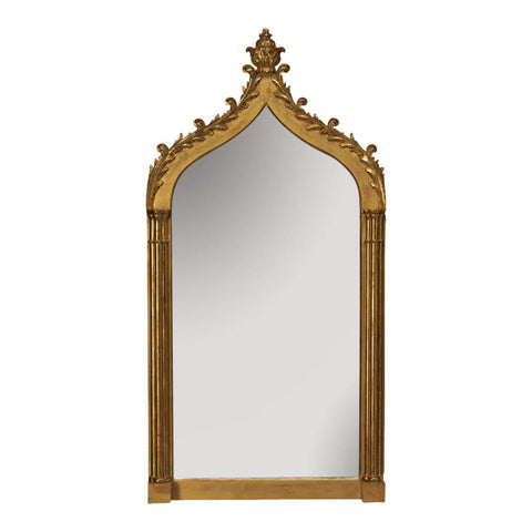 Carved Giltwood Gothic Mirror - Strawberry Hill Pier Glass