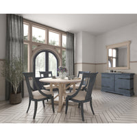 Casual Traditional Bar Cabinet with a Wine Rack, room scene