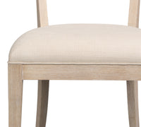 Swedish Klismos Cane Back Dining Chairs, Bleached Oak, Sets of 2 - view 8
